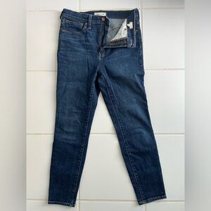 Madewell 11” high rise skinny Jean